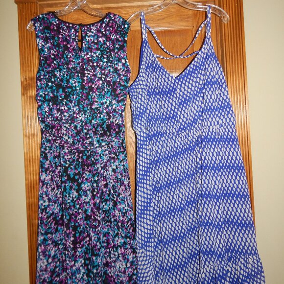 LOT 2 Women's LANE BRYANT Long Maxi Dress Floral is NWT Size 26 & 26/28 - Picture 4 of 4